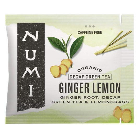 Organic Ginger Lemon Tea 100 Tea Bags Organic Decaf Green Tea Ginger Lemongra...